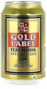 GOLD LABEL BEER