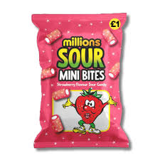 MILLIONS STRAWBERRY 110G