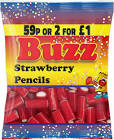 BZ STRAWBERRY PENCILS 65G