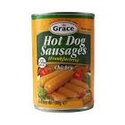 GRACE HOT DOG SAUSAG CHIC 400G