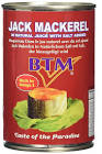 BTM JACK MACKEREL IN BRINE 425