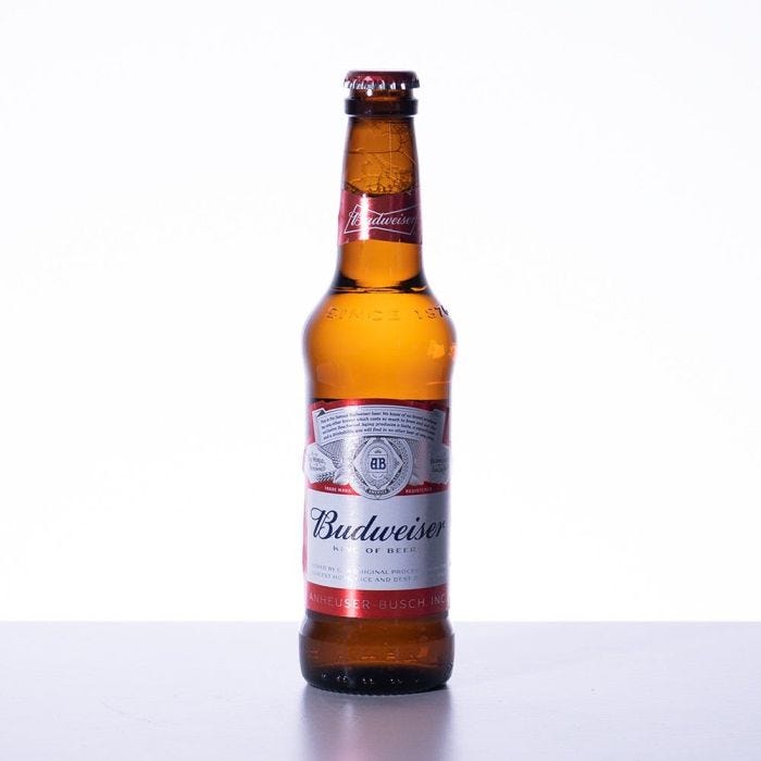 Budweiser 330ml bottle