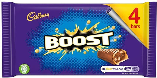 CADBURY BOOST 126G 4 PACKS