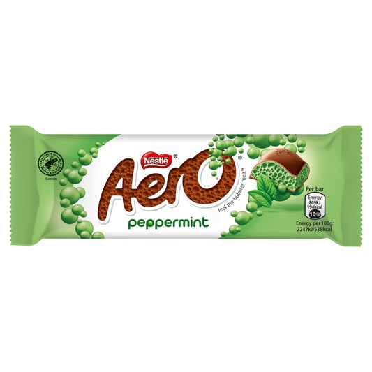 AERO BUBBLY PEPPERMINT 36G
