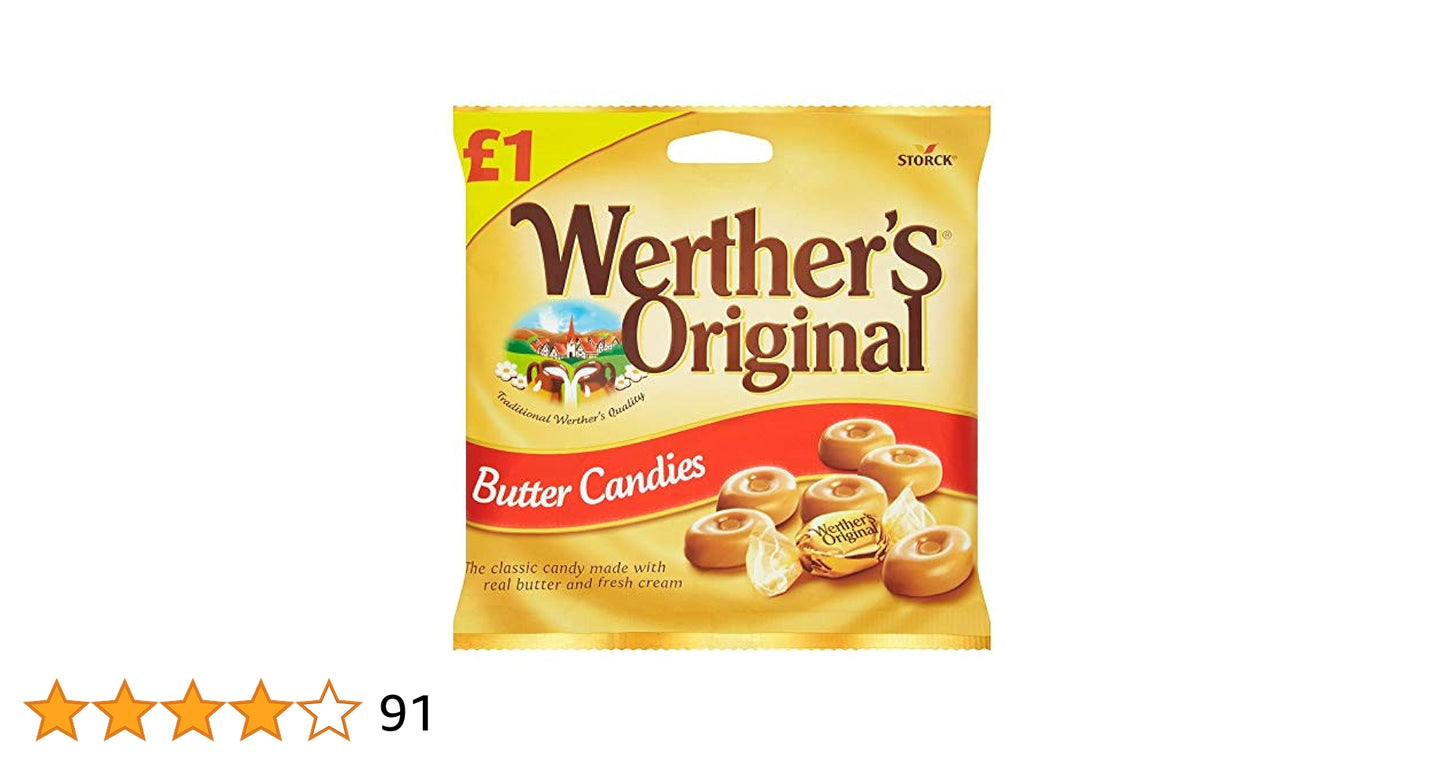 WERTHERS ORIGINAL BUTTER 110G