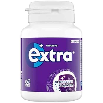 EXTRA BLUEBERRY BOTTLE 46PCS