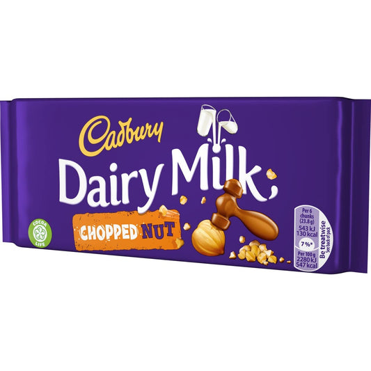 CADBURY DAIRY CHOPPED NUT 95G