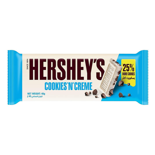 HERSHEYS COOKIES CREME 40G