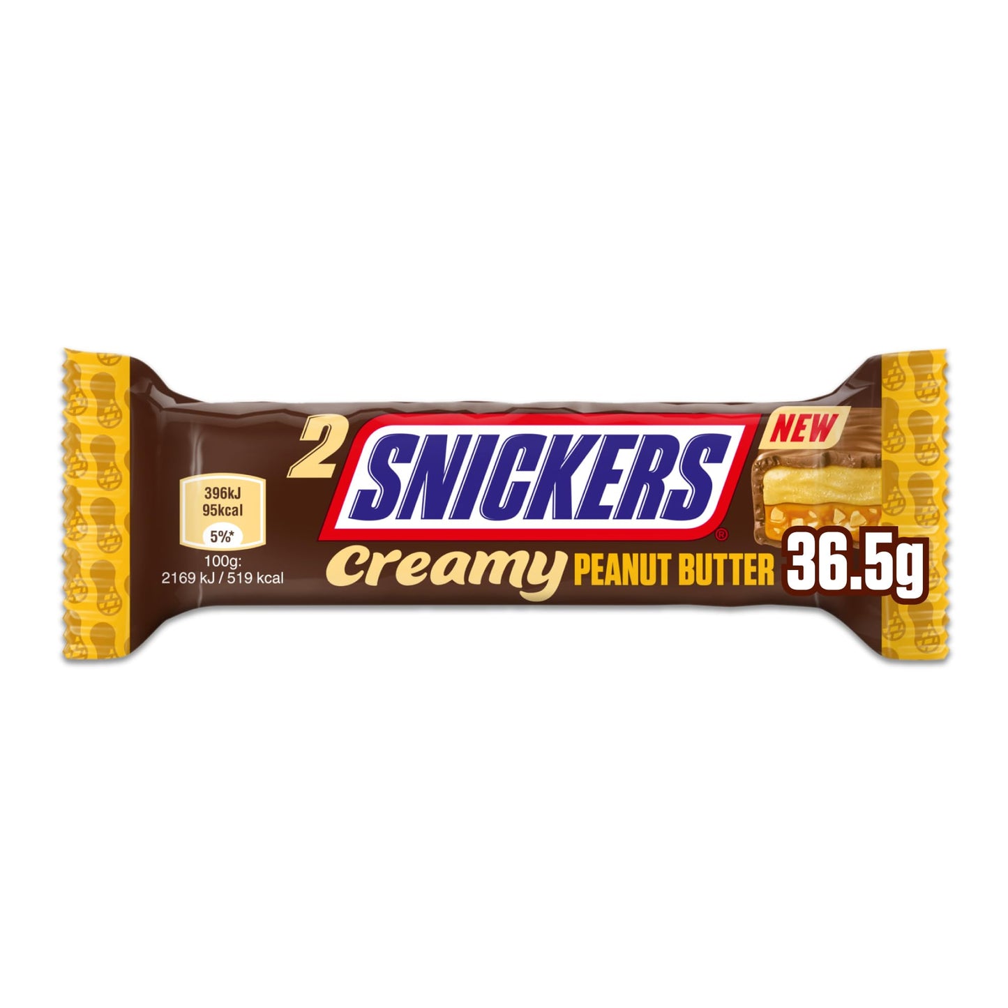 SNICKERS CREAMY PEANUT 36.5G