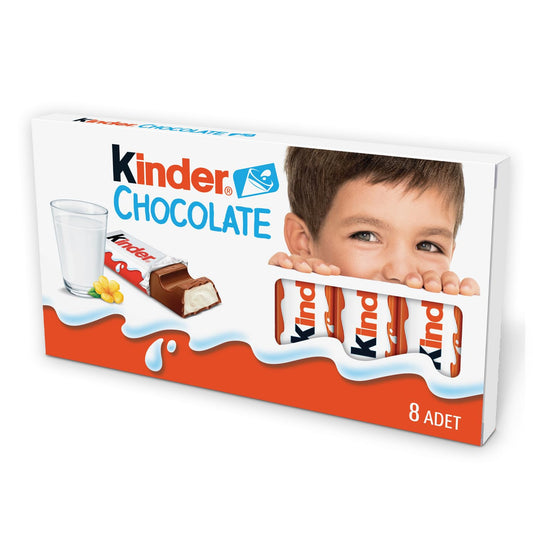 KINDER CHOCOLATE BAR 100G