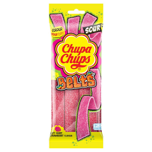 CHUPA CHUPS BELTS STRAWBRY 90G
