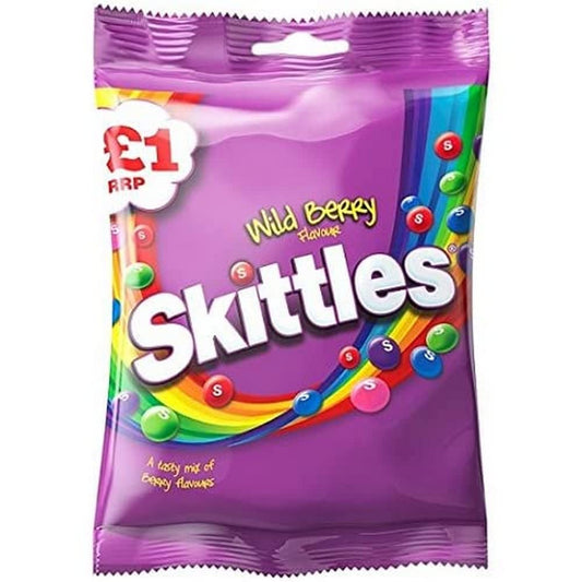SKITTLES WILD BERRY 125G