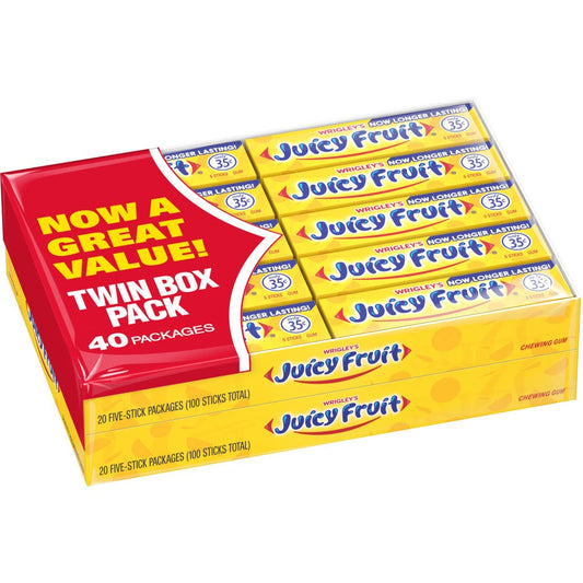 WRIGLEYS JUICY FRUIT 5STICK