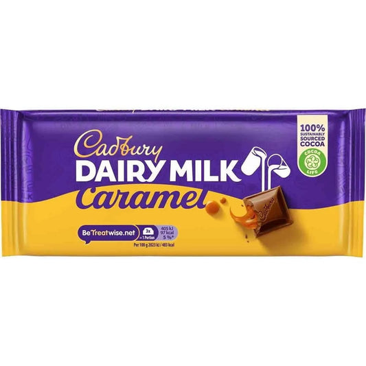 CADBURY DAIRY MILK CARAMEL 120