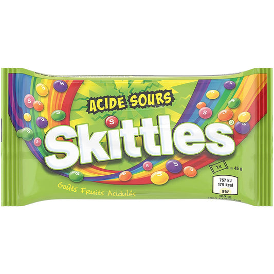 SKITTLES CRAZY SOURS 45G