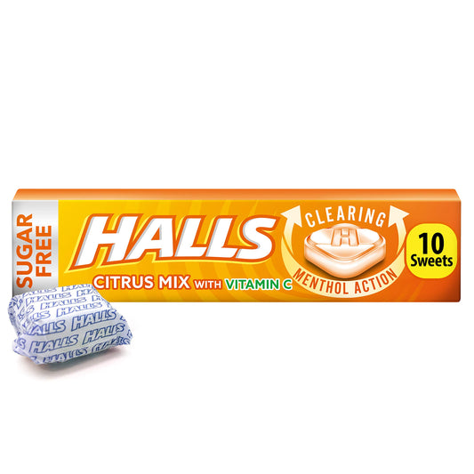 HALLS CITRUS MIX 32G