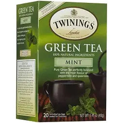 TWIININGS MINT GREEN TEA 20