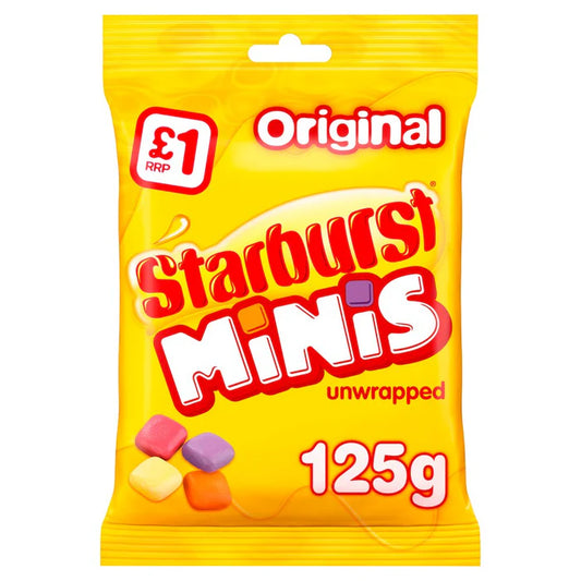 STARBURST MINIS ORIGINAL 125G