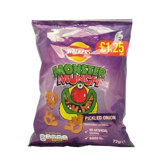 MONSTER MUNCH PICKLED ONION 72
