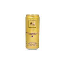 AU BLACK GRAPE SODA 330ML