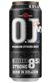 O.J. BLACK  STRONG BEER 500ML