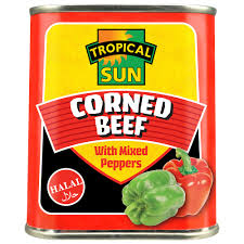 TS CORN BEEF PEPPER 340G
