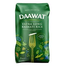 DAAWAT EXTRA LONG BASMATI 2KG