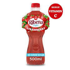 RIBENA STRAWBERRY 500ML