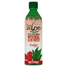 GRACE ALOE STRAWBERRY 500ML
