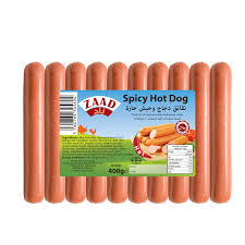 ZAAD SPICY HOT DOG 400G