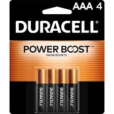 DURACELL AAA 4'S