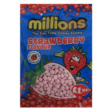 MILLIONS STRAWBERRY 110G