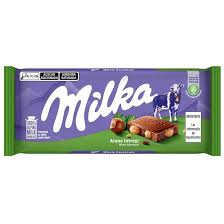 MILKA HAZELNUTS 100G