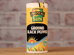 TROPICAL SUN GROUND BLACK PEPPER 100G