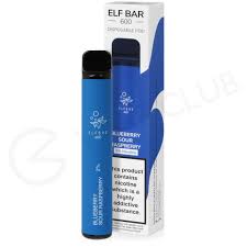ELFBAR BLUEBERY SOUR RASPBERRY
