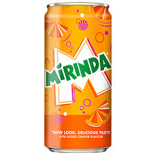 MIRINDA ORANGE CAN 330ML