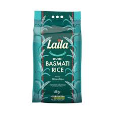 LAILA BROKEN BASMATI RICE 5KG