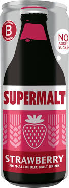 SUPERMALT CAN STRAWBERRY 330ML