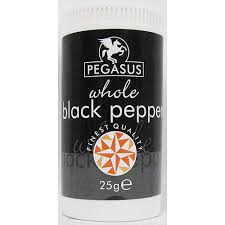PEGASUS WHOLE BLACK PEPP 25G