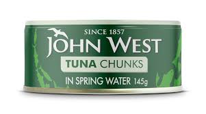 JOHN WEST TUNA CHUNKS IN WATER