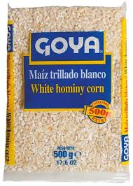 GOYA WHITE HOMINY CORN 500G