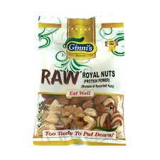 GINNIS RAW ROYAL NUTS 50G