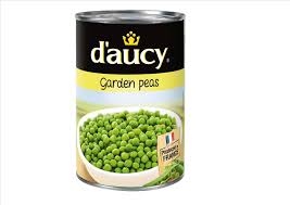 DAUCY GARDEN PEAS400G