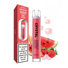 CRYSTAL WATERM STRAW BUBBLEGUM