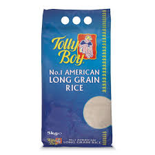 TOLLY BOY LONG GRAIN RICE 5KG