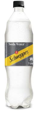 SCHWEPPES SODA WATER 1L