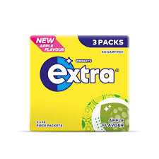 EXTRA  APPLE 3 PACKS