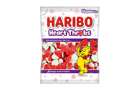 HARIBO HEART THRUBS 140G