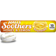 HALLS SOOTHERS HONEY&LEMON 45G