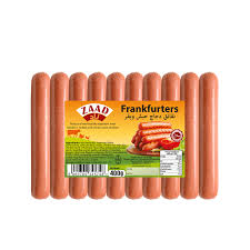 ZAAD FRANKFURTER BEEF 400G